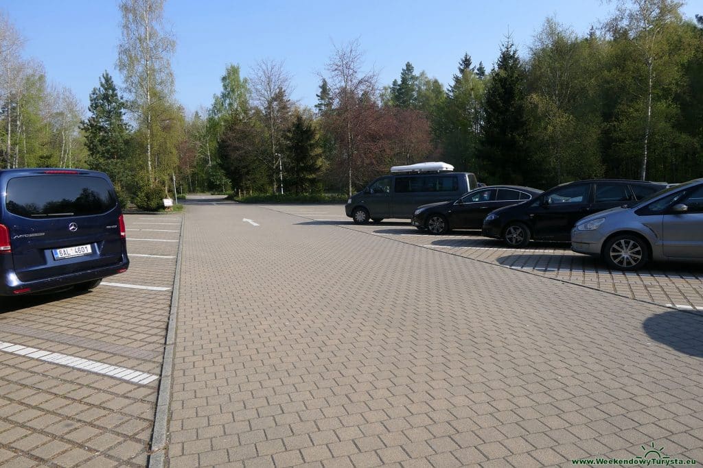 Bastei – Szwajcaria Saksońska - parking