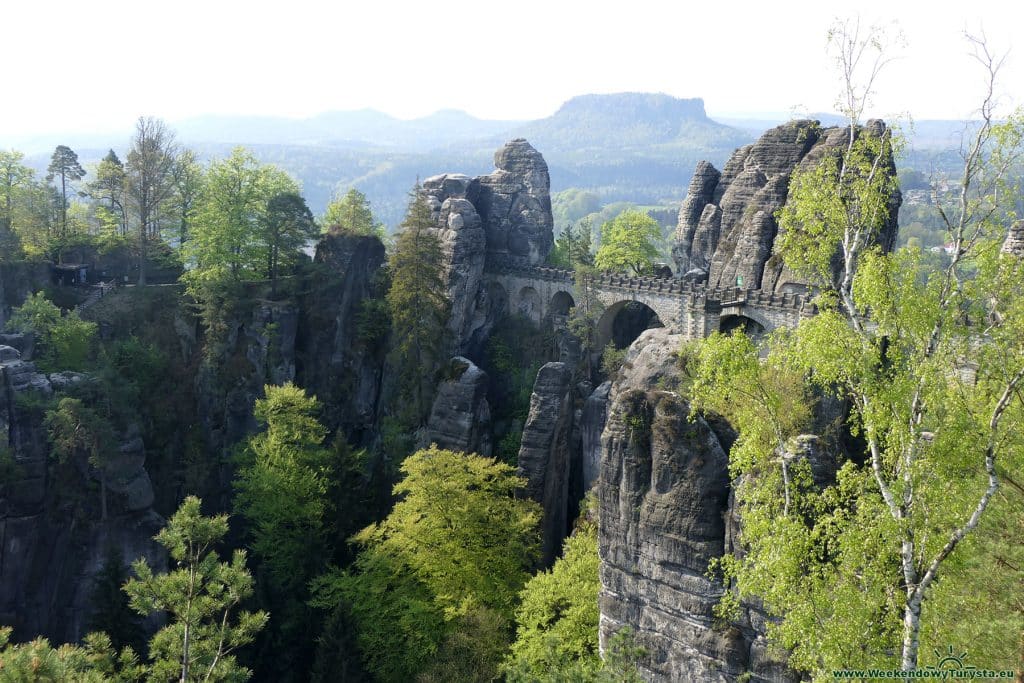 Bastei – Szwajcaria Saksońska - punkt widokowy