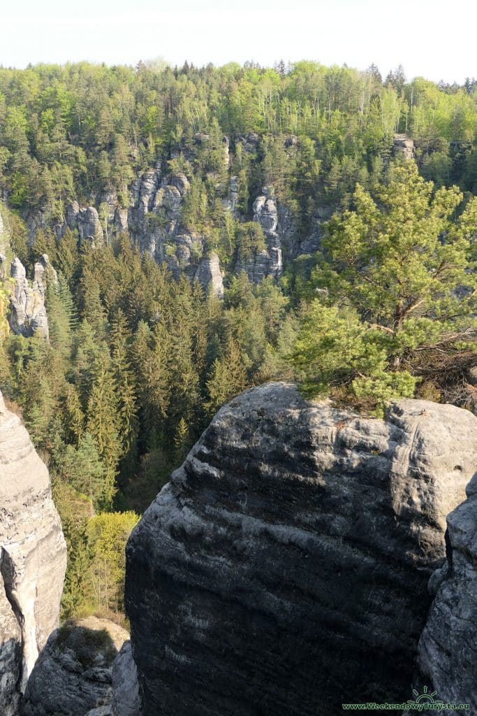 Bastei – Szwajcaria Saksońska - punkt widokowy