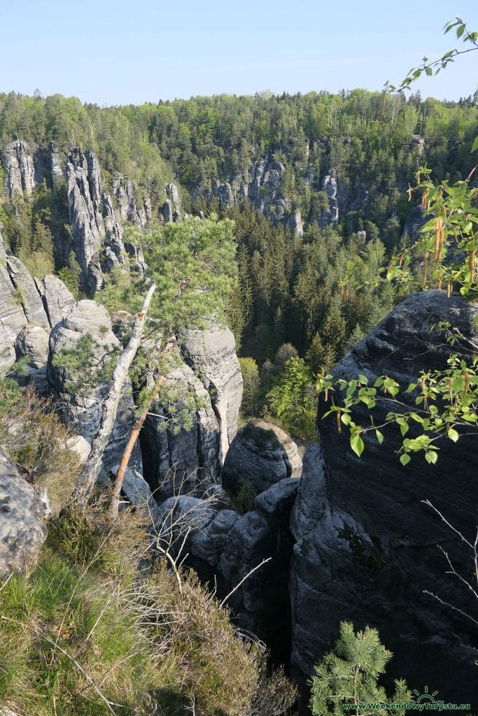 Bastei – Szwajcaria Saksońska - punkt widokowy