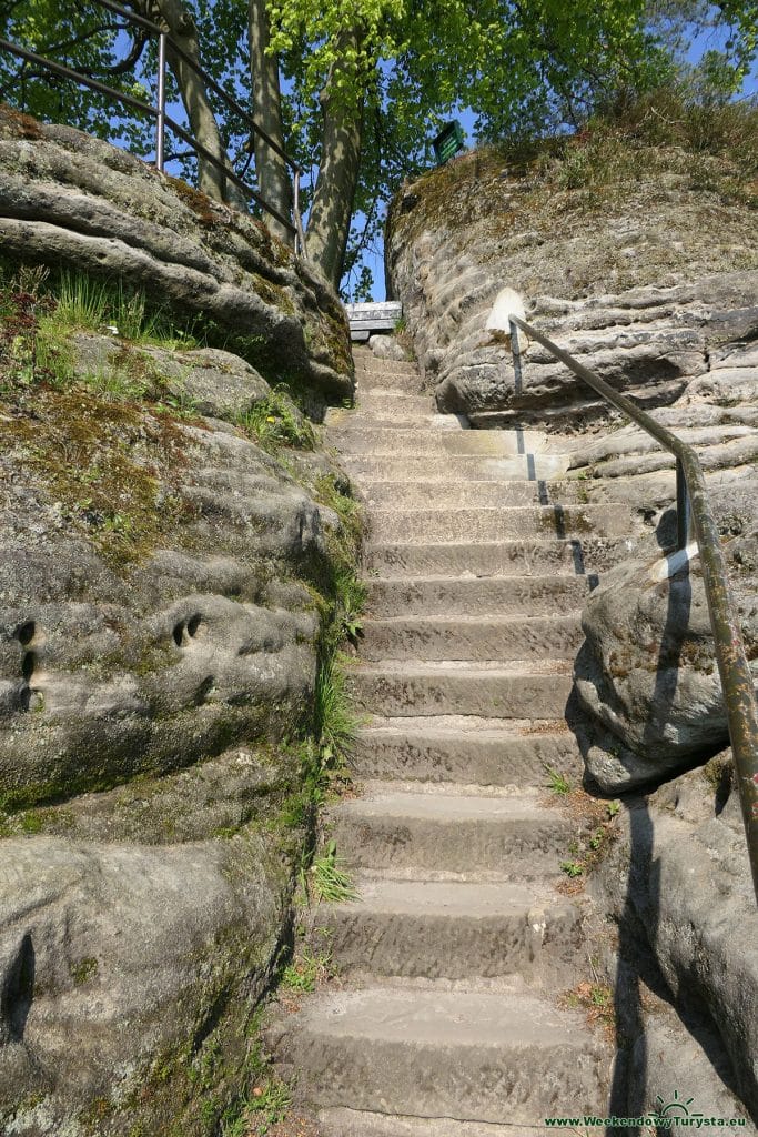 Most Bastei – Szwajcaria Saksońska - zamek Neurathen