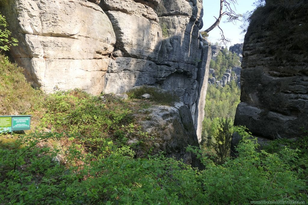 Most Bastei – Szwajcaria Saksońska - zamek Neurathen