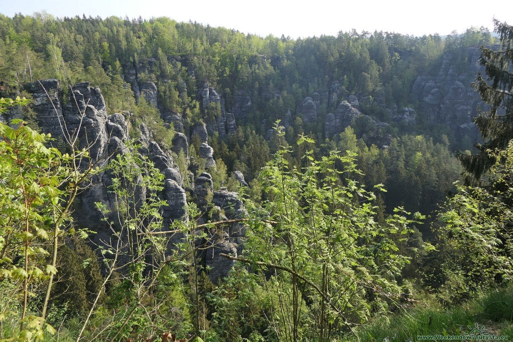 Bastei – Szwajcaria Saksońska - punkt widokowy