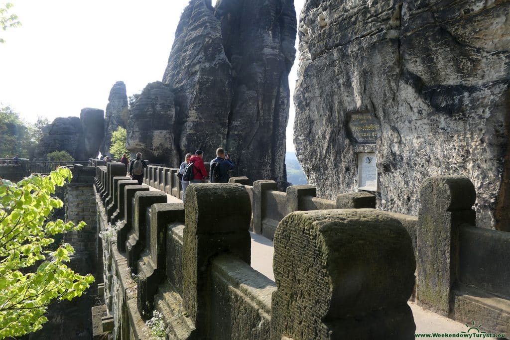 Most Bastei - atrakcja turystyczna Szwajcarii Saksońskiej