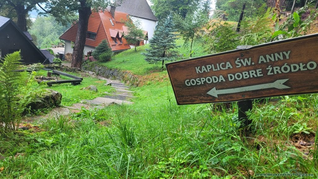 Dojście do Kaplicy Świętej Anny