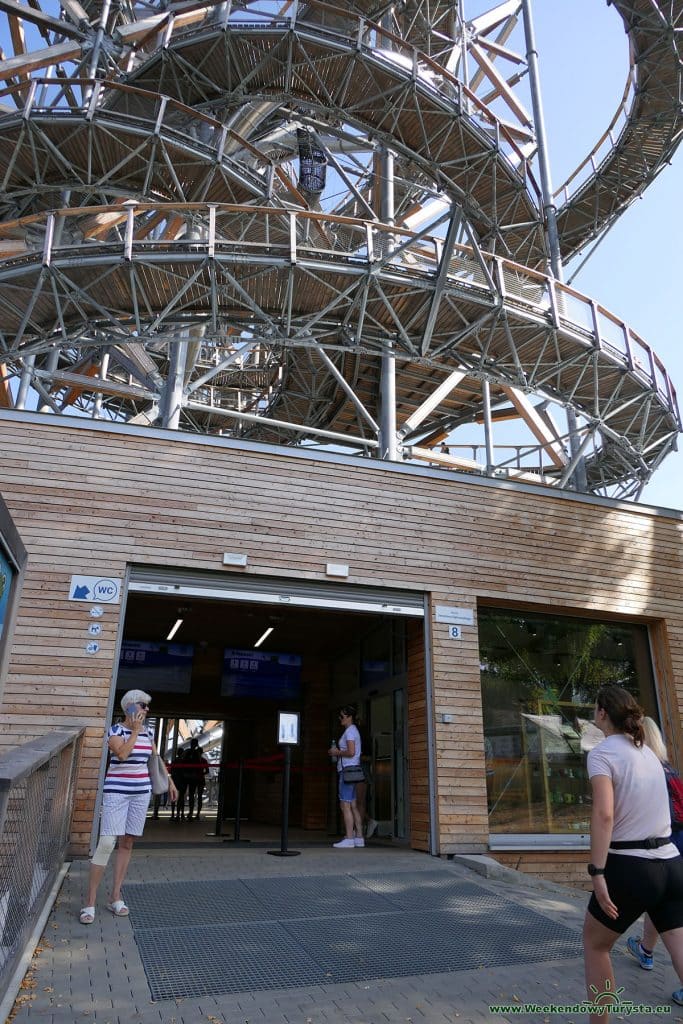 Wejście na wieżę Sky Walk Świeradów