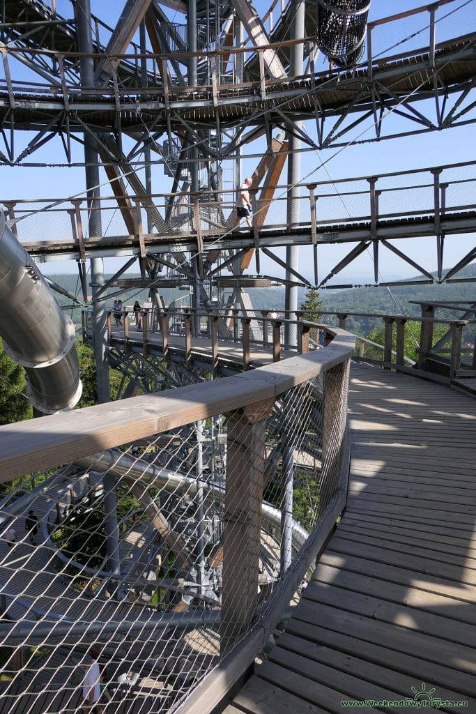 Wieża widokowa Sky Walk w Świeradowie Zdroju - konstrukcja