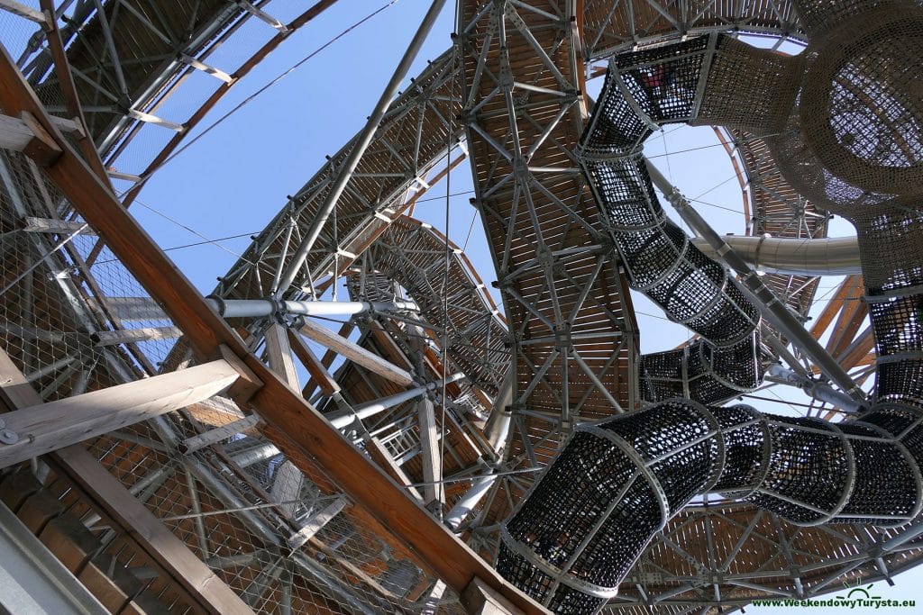 Wieża widokowa Sky Walk w Świeradowie Zdroju - kosntrukcja