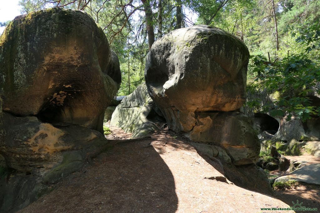 Maloskalska Drabovna - formacje skalne