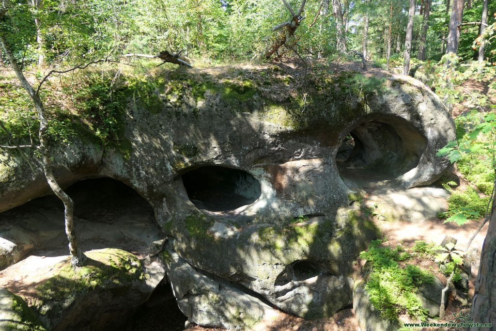 Ciekawe formacje skalne - Skalne Miasto Maloskalska Drabovna