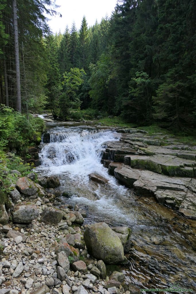 Niebieski szlak do Spindlerovego Młyna - dolina Białej Łaby