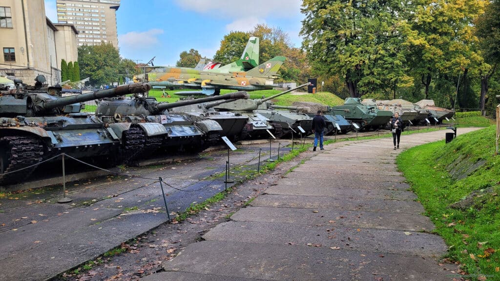 Muzeum Wojska Polskiego - kolekcja pojazdów pancernych