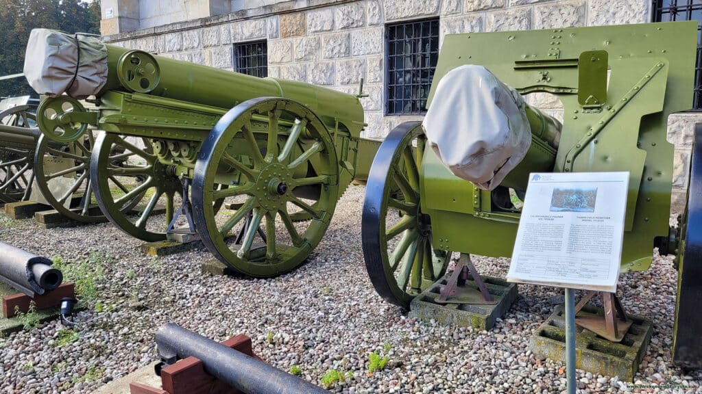 Muzeum Wojska Polskiego - kolekcja armat