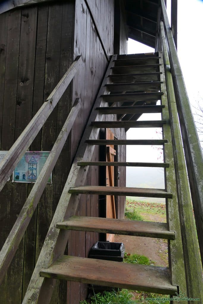 Skansen Pstrążna - wiatrak Koźlak