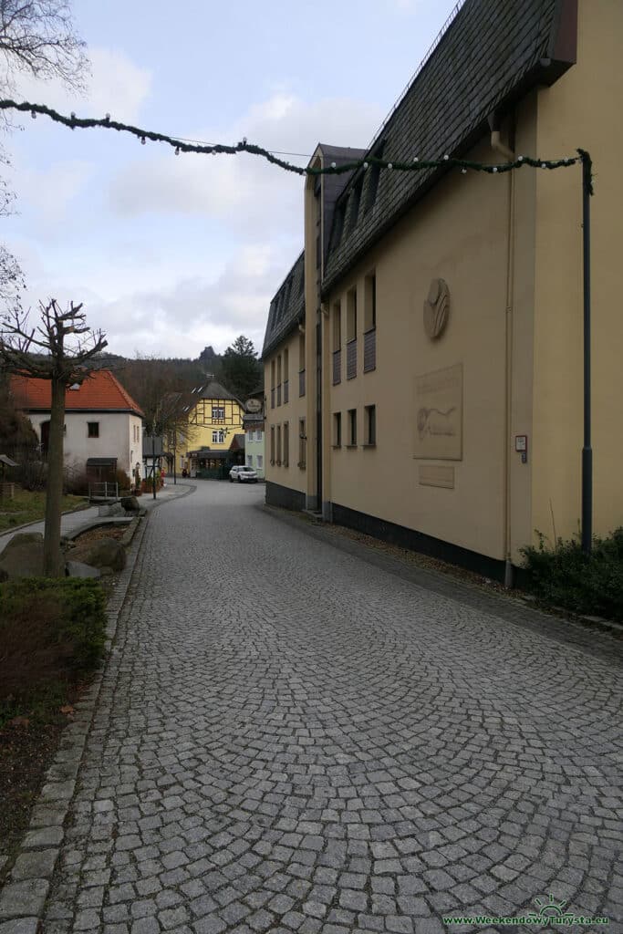 Oybin - centrum miasteczka