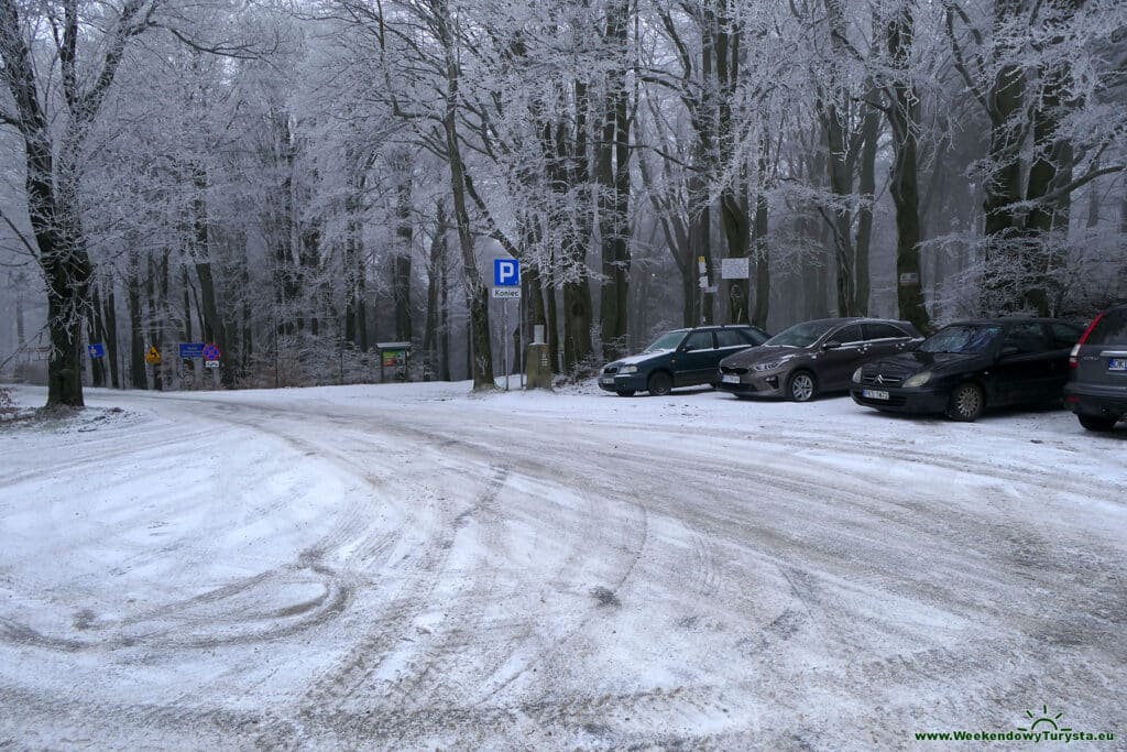 Przełęcz Jugowska - parking