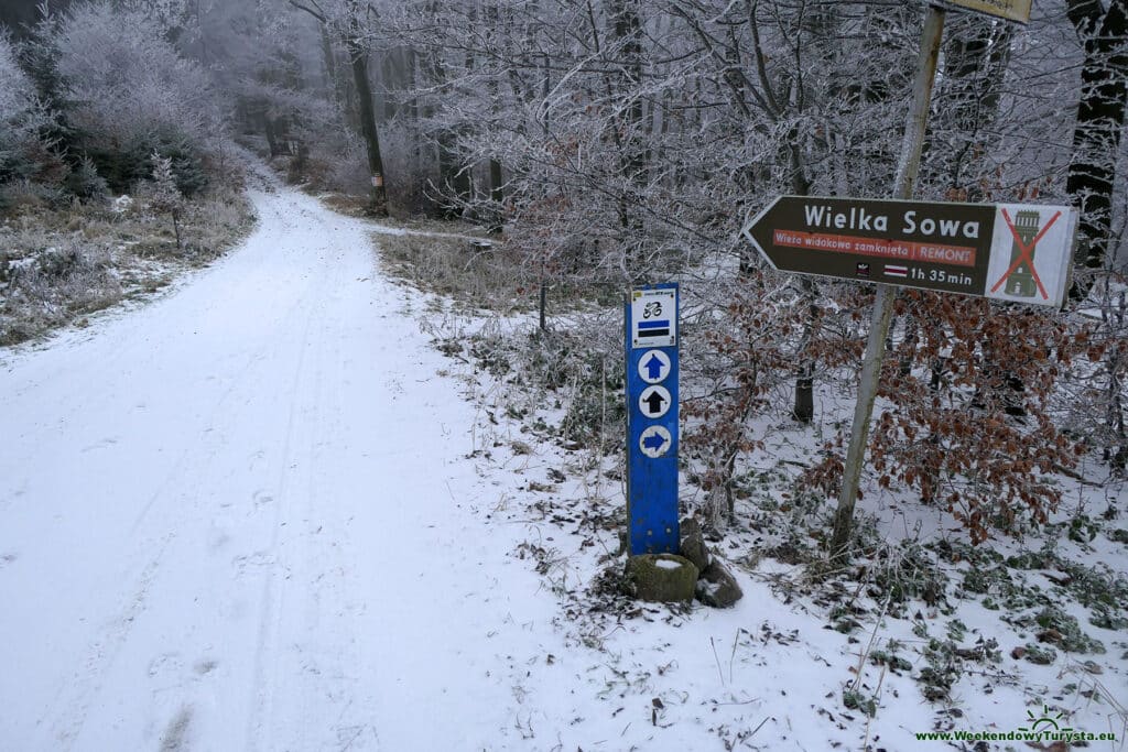 Przełącz Jugowska - Góry Sowie