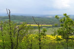 Widok z Ostrzycy