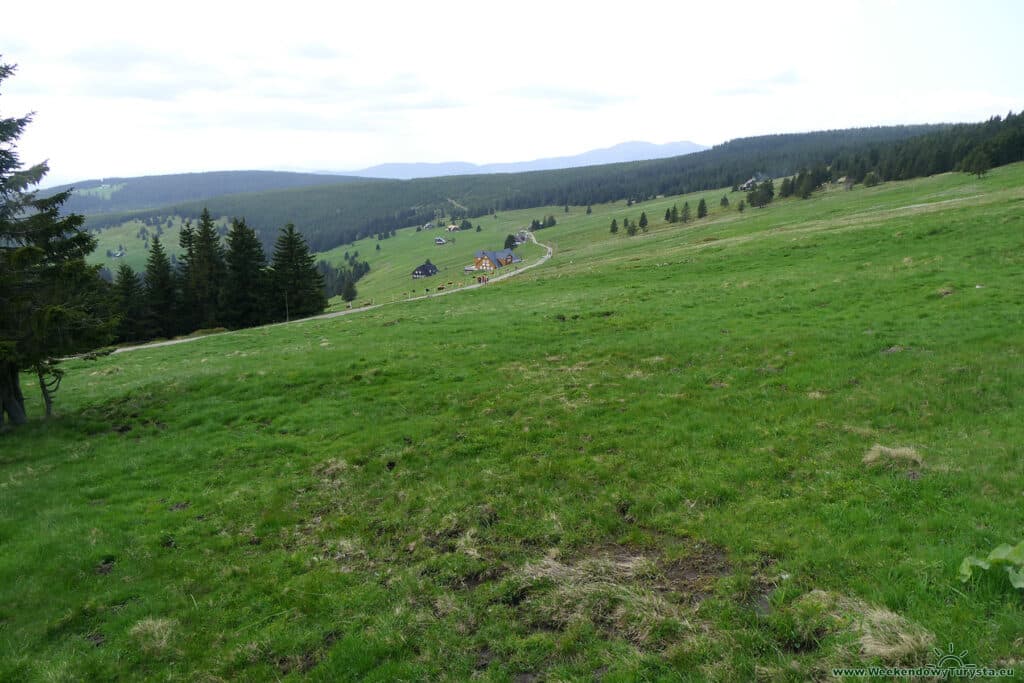 Klinovka - szlak - panorama