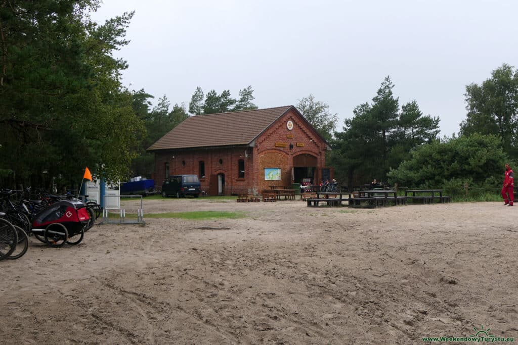 Wejście na plażę w Czołpinie