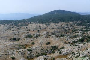 Pantokrator na Korfu - widok ze szczytu