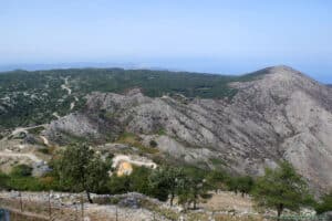 Pantokrator na Korfu - widok ze szczytu