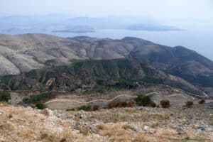 Pantokrator na Korfu - widok ze szczytu