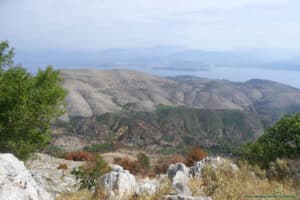 Pantokrator na Korfu - widok ze szczytu