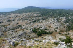 Pantokrator na Korfu - widok ze szczytu