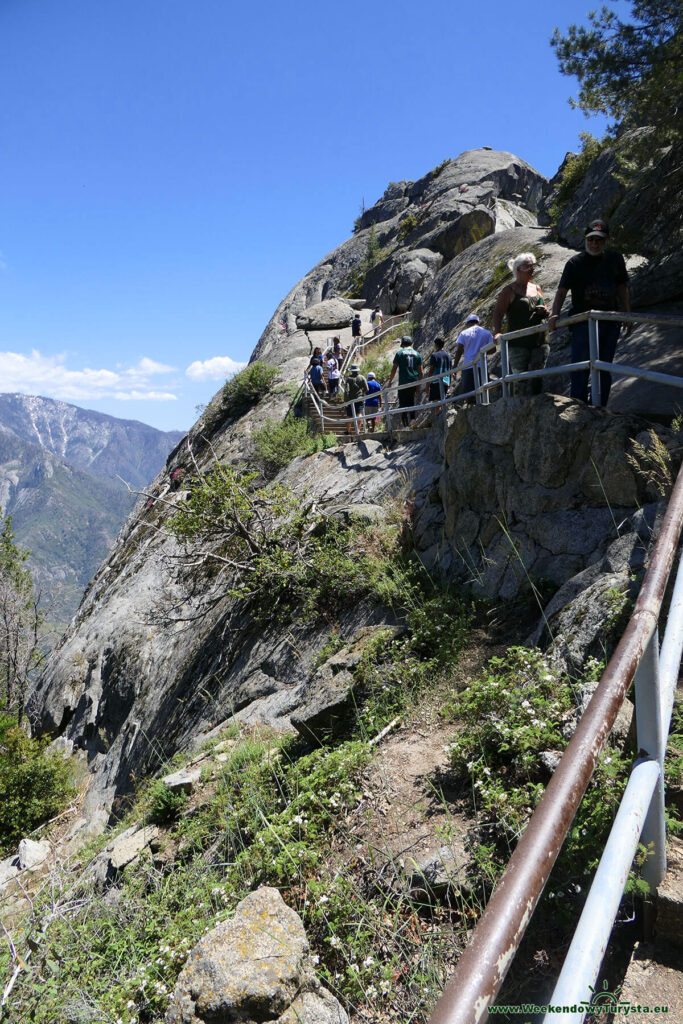 Moro Rock - wejście na szczyt