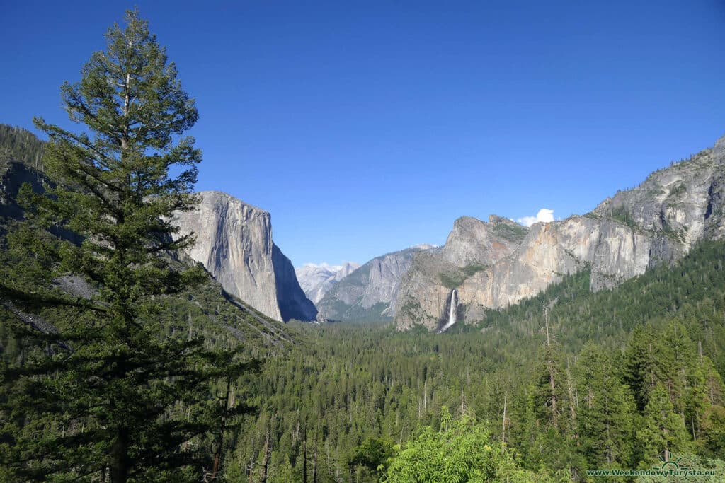 Widok na Park Narodowy Yosemite