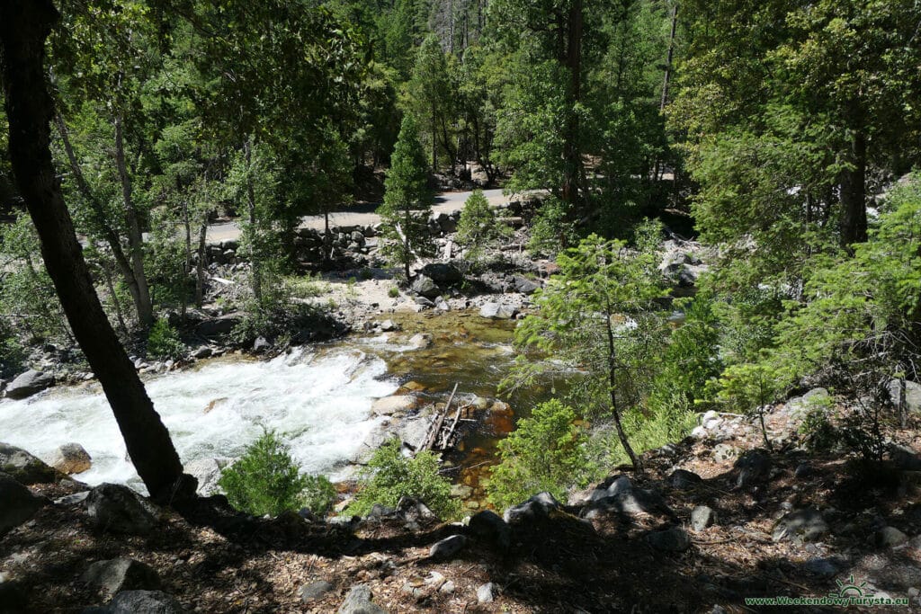 Szlak w Parku Narodowym Yosemite