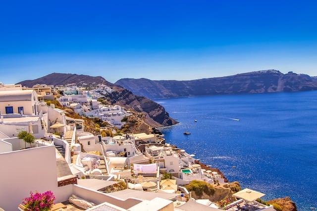 Santorini grecka wyspa