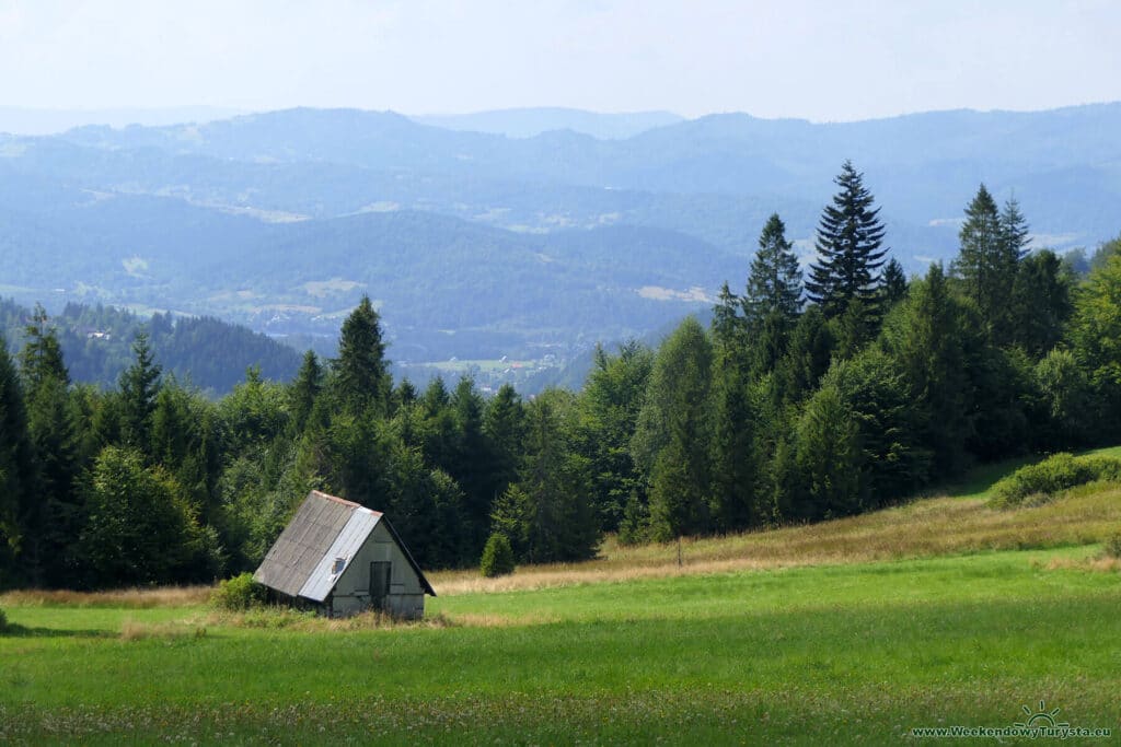 Hala Boracza - widok