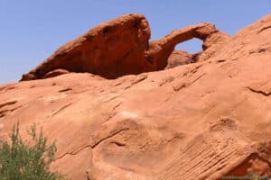 Łuk skalny Arch Rock - Valley of Fire