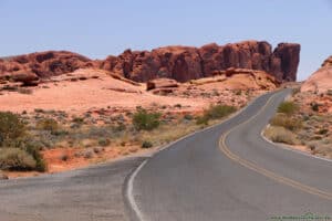 Widoki w Valley of Fire State Park