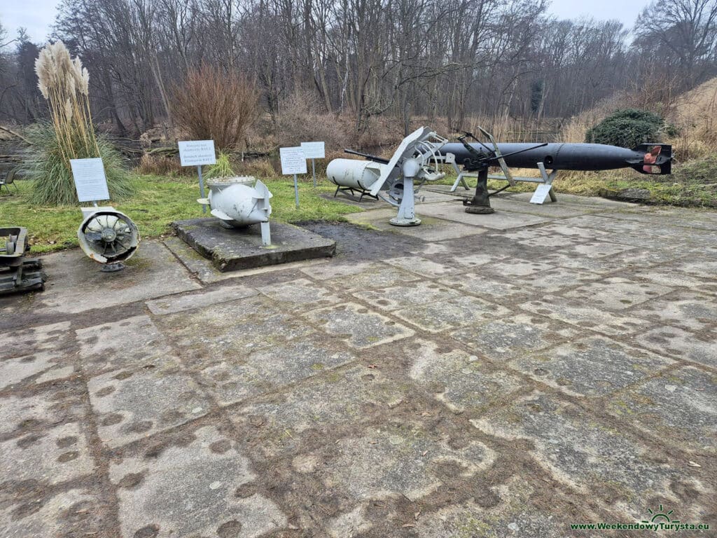 Wystawa zewnętrzna -Muzeum Twierdzy Świnoujście