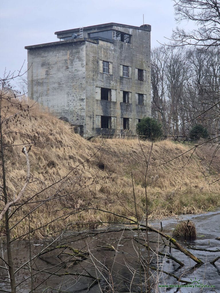 Wieża kierowania ogniem - Fort Zachodni w Świnoujściu